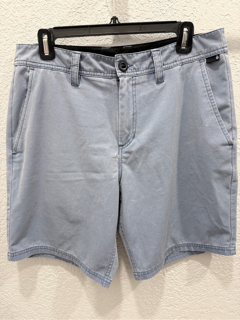 Volcom “Denim” Blue Men's Hybrid Shorts
